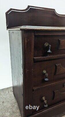 Antique Primitive Dresser 3 Drawers Late 19th century