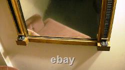 Antique Regency Style late 19th Early 20th Eglomise Giltwood Pier Mirror PAIR