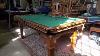 Antique Snooker Dining Table Riley 6ft