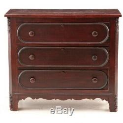 Antique Victorian Chest of Drawers (Circa Late 1800's)