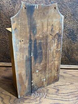 Antique Victorian Late 1800s Kitchen Wall Spice Cabinet w 8 Drawers Primitive