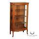 Antique Victorian Oak China Display Cabinet