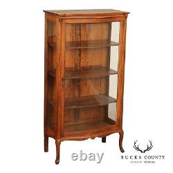 Antique Victorian Oak China Display Cabinet