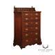 Antique Victorian Walnut Tall Chest