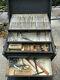 Antique Vtg Dental Tool Box and Contents Organizer Late 1800 Early 1900s Dentist