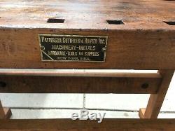 Antique Woodworkers Workbench Late 1800s, Restored, Kitchen Island, Industrial