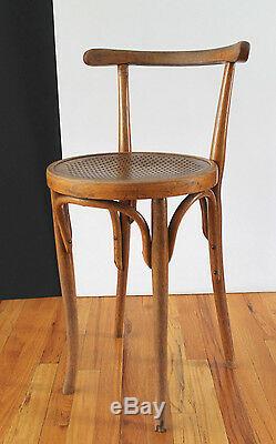 Antique late 1800's J&J Kohn Austria Bentwood original #37 Cafe Chair/stool