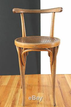 Antique late 1800's J&J Kohn Austria Bentwood original #37 Cafe Chair/stool
