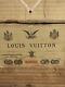 Antique late 1800s Louis Vuitton Cabin Trunk Steamer #37702 Trianon Canvas