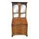 Antique late 18th early 19th century George III Walnut Bureau Bookcase