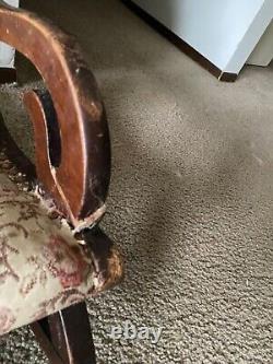 Antique rocking chair late 1800s