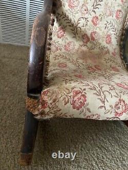 Antique rocking chair late 1800s