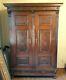 Antique solid wood Armoire Wardrobe/Cabinet Closet. Pre Century late 1800s