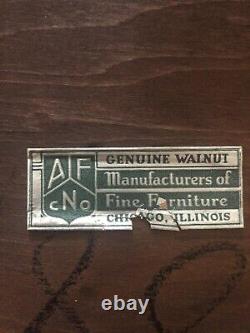 Antique victorian style table Genuine walnut Fine Furniture Chicago AFcNO