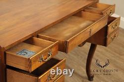 Baker Furniture French Louis XV Style Walnut Writing Desk