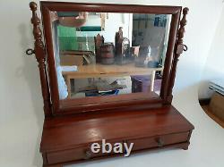 Beautiful H. Willet Furniture Cherrywood Dressing Mirror From Late 1940's