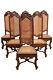 Beautifully Designed French Louis XV High Back Dining Chairs, Beech Wood, Late 1