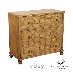 Belgian Style Carved Chest of Drawers