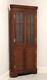 CRAFTIQUE Solid Mahogany Chippendale Style Corner Cupboard / Cabinet C