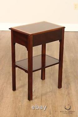 CTH Sherrill Occasional Mahogany One-Drawer Side Table