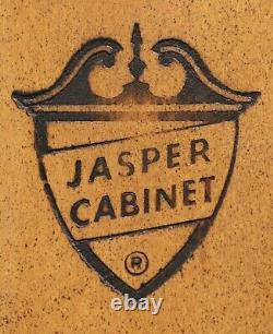 Campaign Style Curio Cabinet by JASPER CABINET COMPANY A