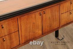 Century Furniture Modern Two Tone Ebonized Sideboard