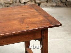 Cherrywood Farmhouse Table #888, French Late 19th Century