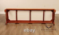 Chinese Hardwood Horseshoe Back Settee