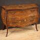 Commode antique style Louis XV inlaid chest of drawers furniture three drawers
