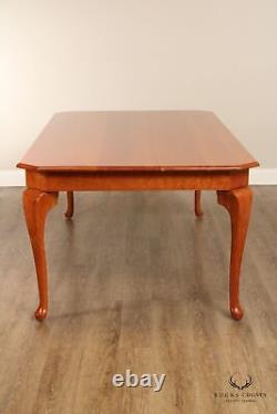 Custom Quality Queen Anne Style Cherry Farmhouse Dining Table