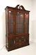 DREXEL HERITAGE Chippendale Flame Mahogany China Cabinet