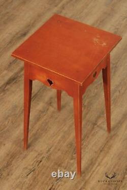 David T. Smith Grain-Painted Side Table
