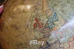 Desk Globe by John Heywood LTD Large Late C19th