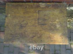 Early American Primitive Sheraton Late 19th Early 20th One Drawer Stand Table