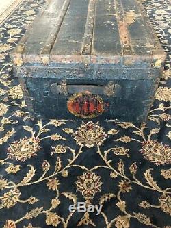Early Antique Louis Vuitton Steamer Trunk (late 1800s)