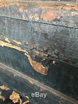 Early Antique Louis Vuitton Steamer Trunk (late 1800s)