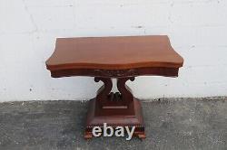 Empire Late 1800s Folding Card Gaming Console Dinette Table 4009