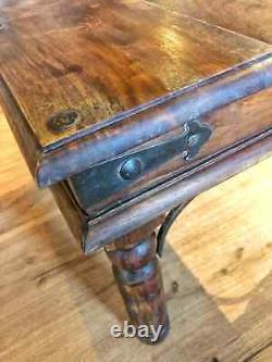 English coffee/tea table, hard wood, from late 1700s, RARE FIND