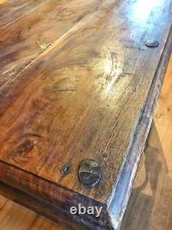 English coffee/tea table, hard wood, from late 1700s, RARE FIND