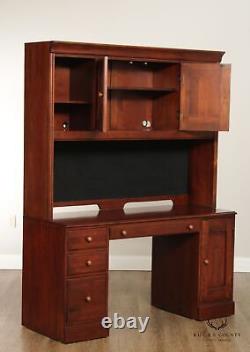 Ethan Allen British Classics Collection Computer Desk and Hutch