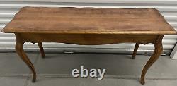 Ethan Allen Country French Sofa Table Console 26 9301 Finish 236 Fruitwood