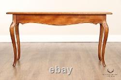 Ethan Allen'Country French' Two-Drawer Console Table