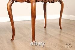 Ethan Allen'Country French' Two-Drawer Console Table