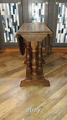 Ethan Allen Folding Side Table