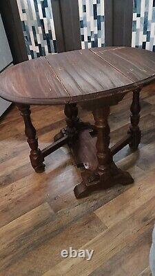 Ethan Allen Folding Side Table