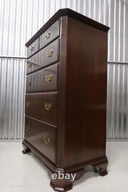 Ethan Allen Georgian Court Cherry Chest & Secretary Desk