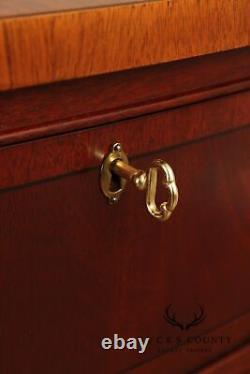 Ethan Allen Hepplewhite Style Inlaid Mahogany Sideboard