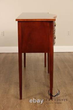 Ethan Allen Hepplewhite Style Inlaid Mahogany Sideboard