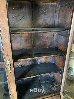 Fantastic, Georgian Oak Linen Press/cabinet/cupboard, Original, Late 1700s