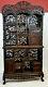 Fine Extremely Rare Antique Chinese Rosewood Display Cabinet. Late Qing Dynasty